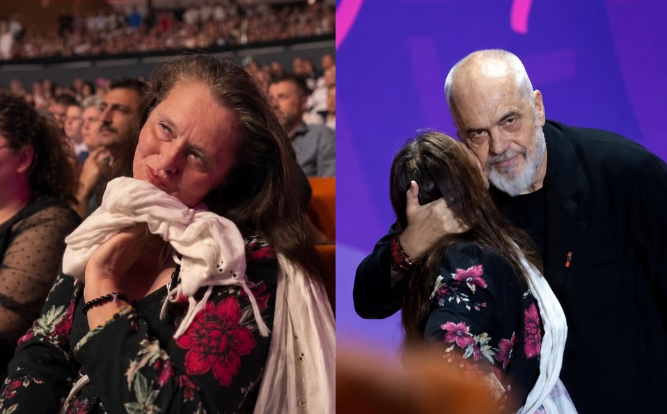 Socialistja e flaktë puth dhe përqafon Edi Ramën