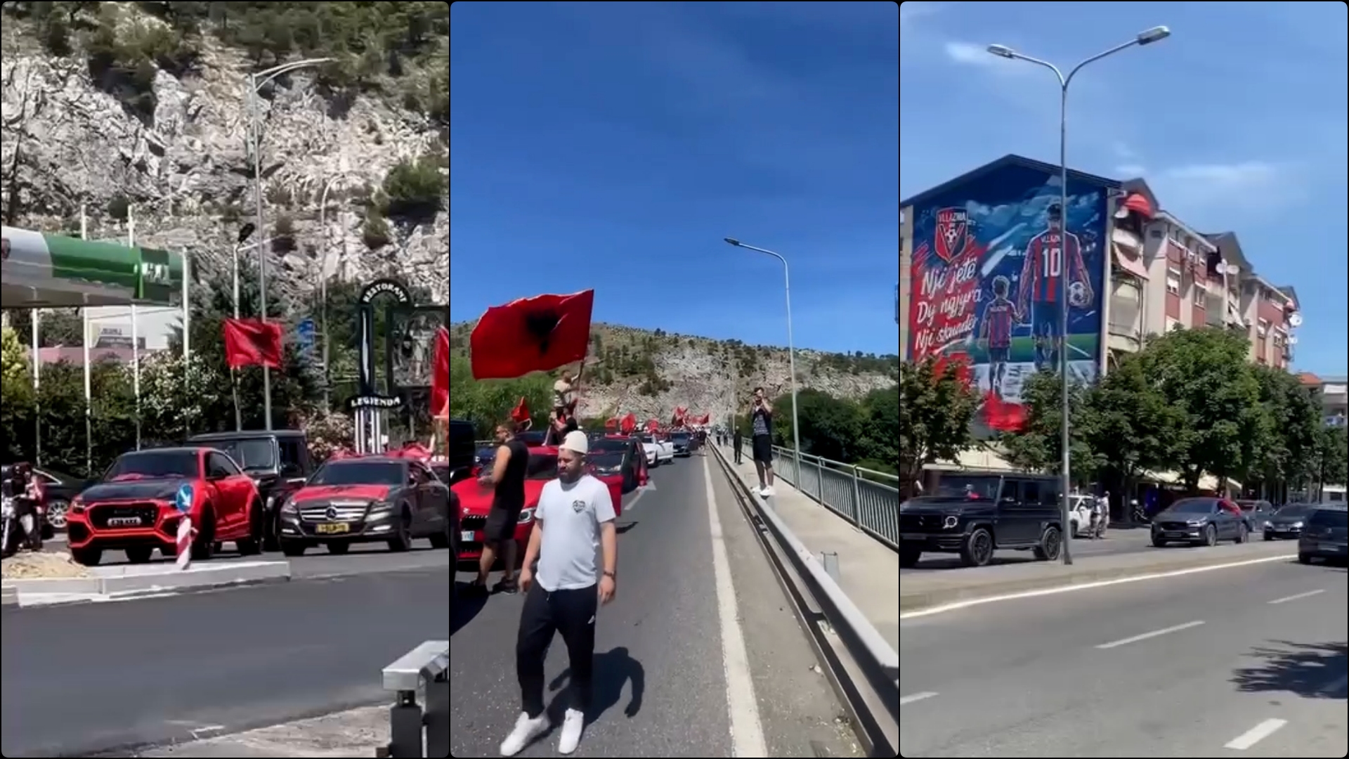 Diaspora mbërrin në Shkodër  niset drejt Tiranës për protestë