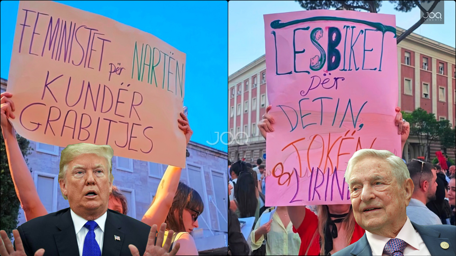 Tronditet Trump  aktivistët e Sorosit zbresin në terren për Sazanin