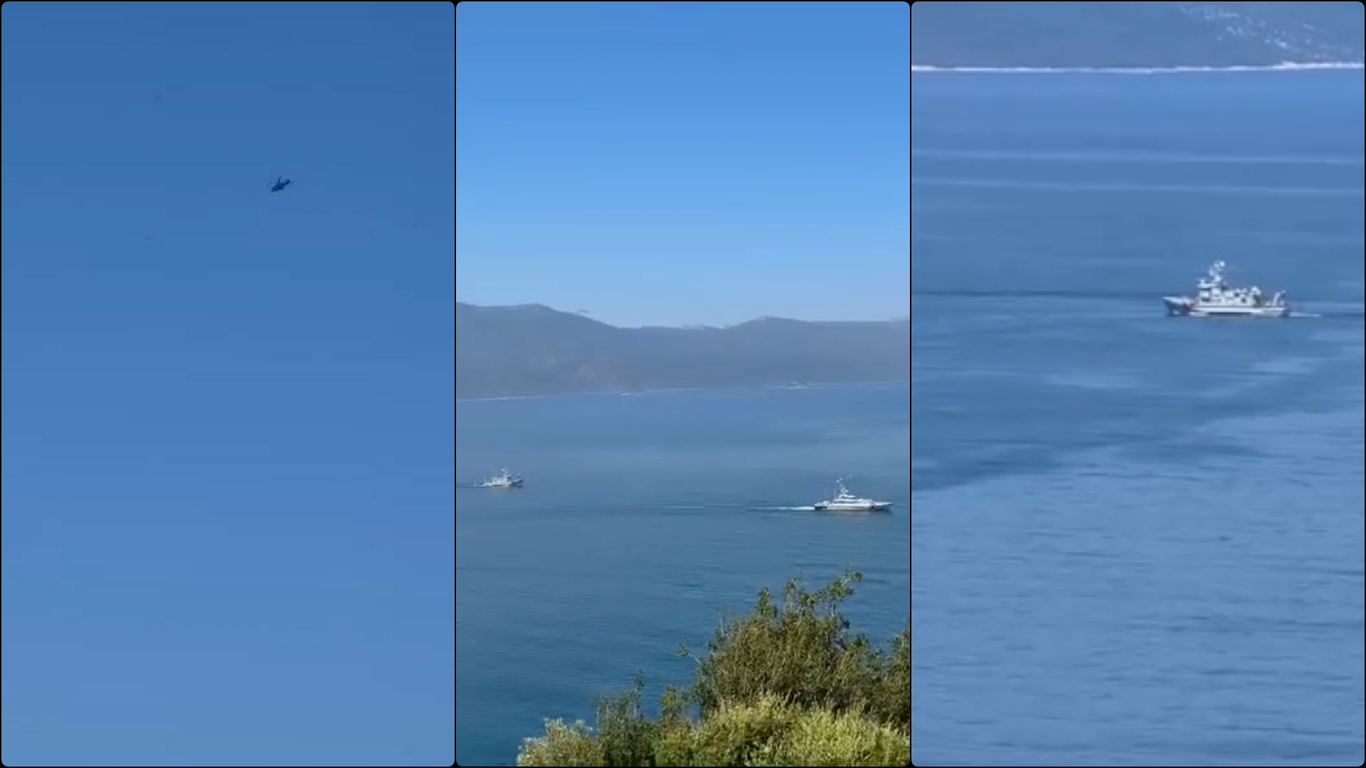 Çfarë po ndodh në Vlorë  Helikopterë dhe anije ushtarake në lëvizje