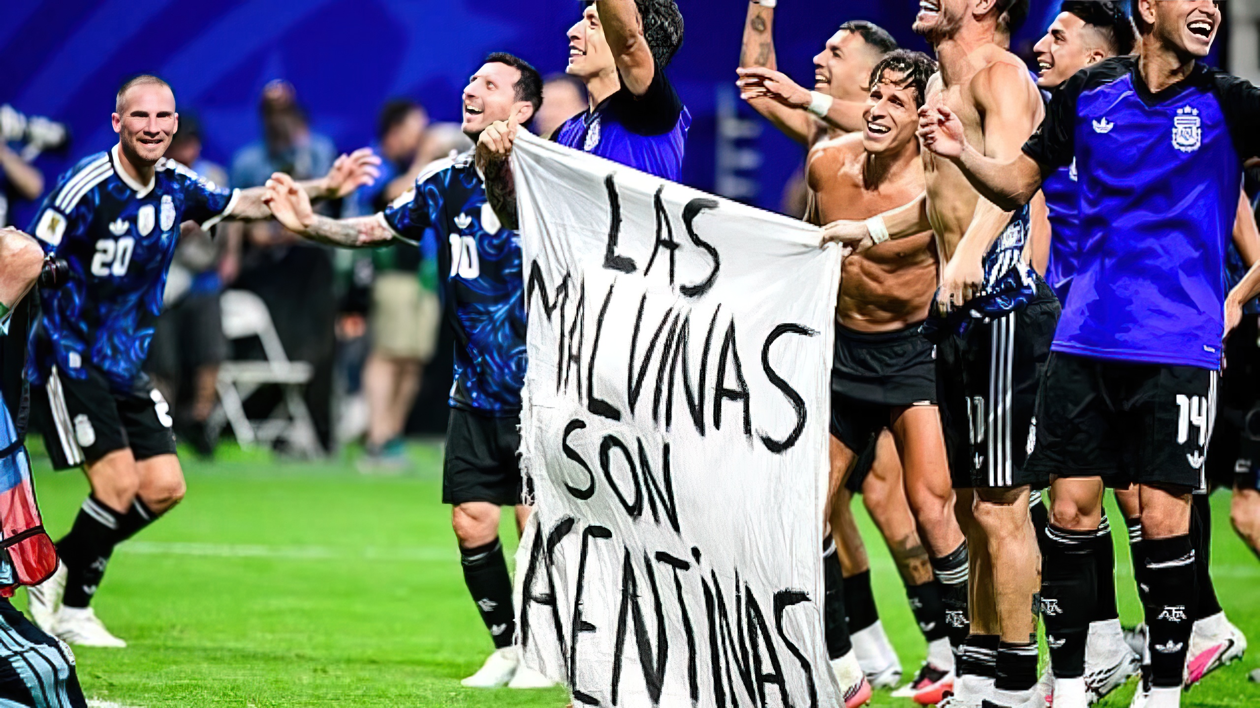 FIFA nis hetim disiplinor ndaj Argjentinës pas banderolës për politike për Malvinat