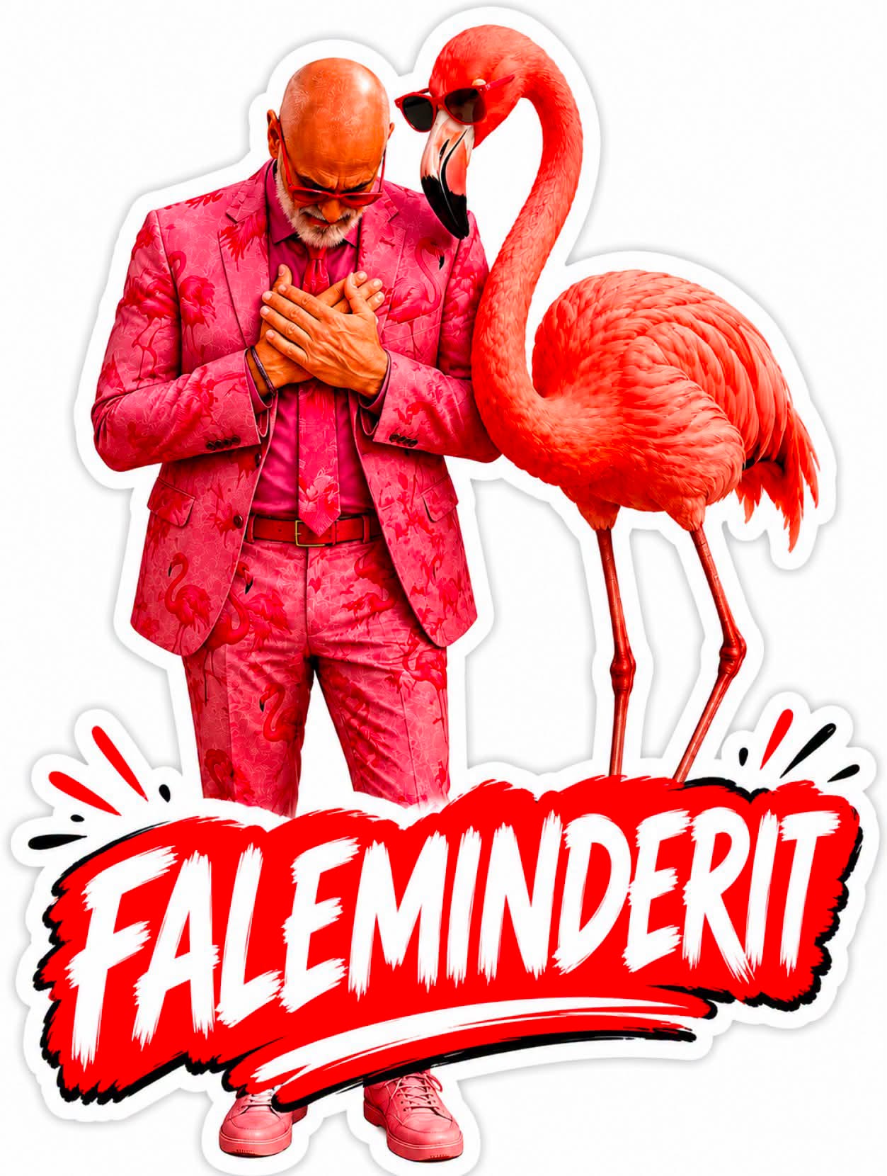 Rama si flamingo  Faleminderit për urimet dhe sharjet në këtë ditëlindje 