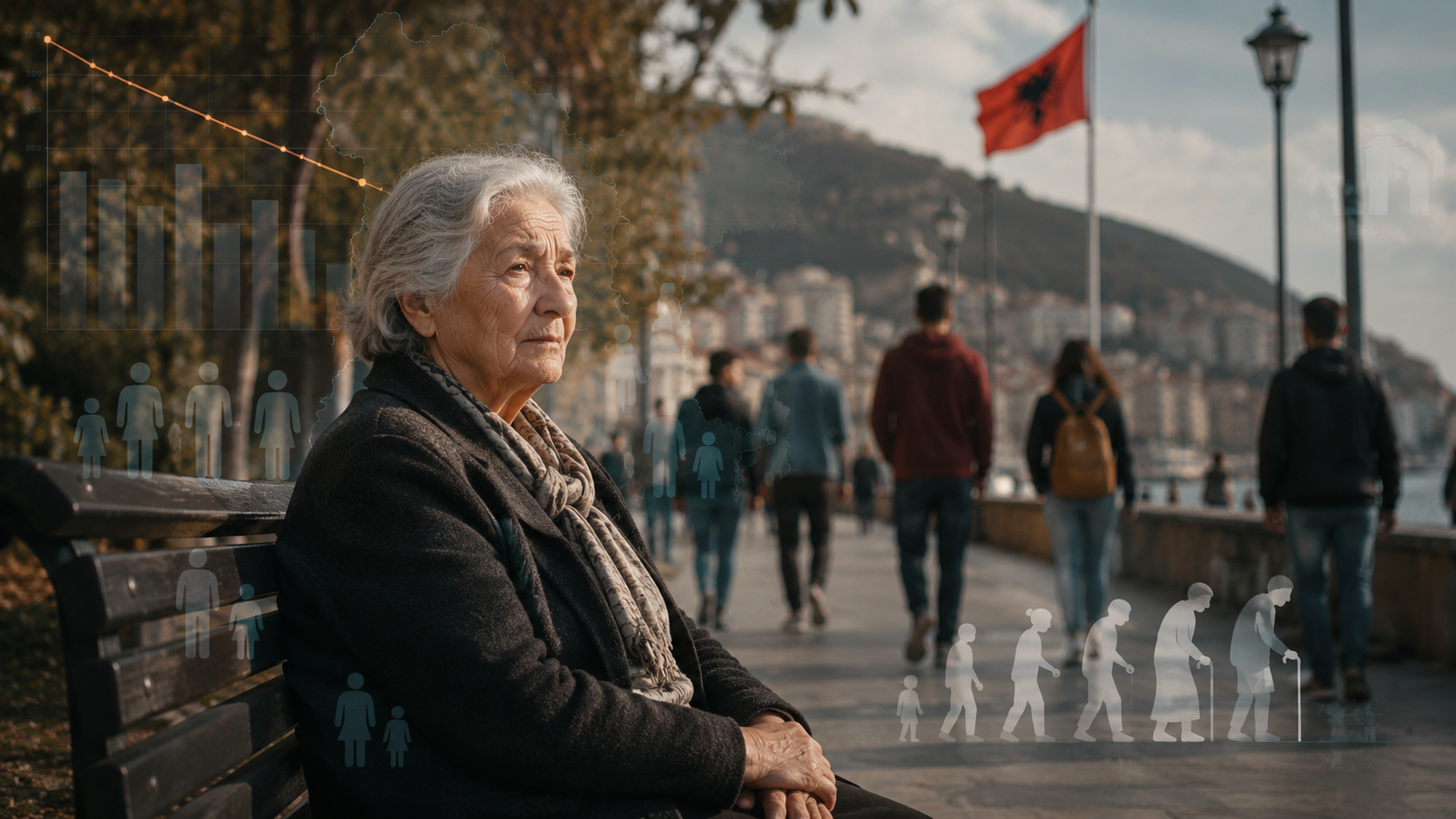 Gratë po plaken më shpejt se burrat në Shqipëri