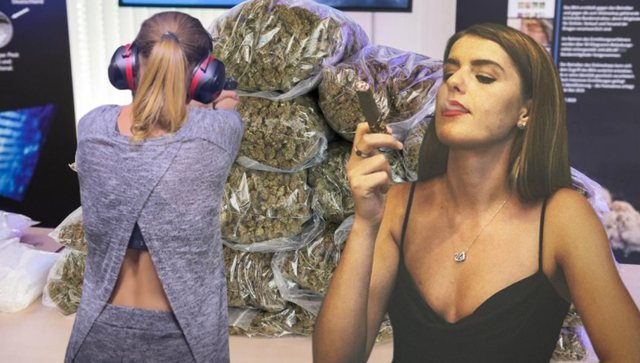 U arrestua me 58 kg kanabis  lirohet nga burgu ish punonjësja e AKSHI t