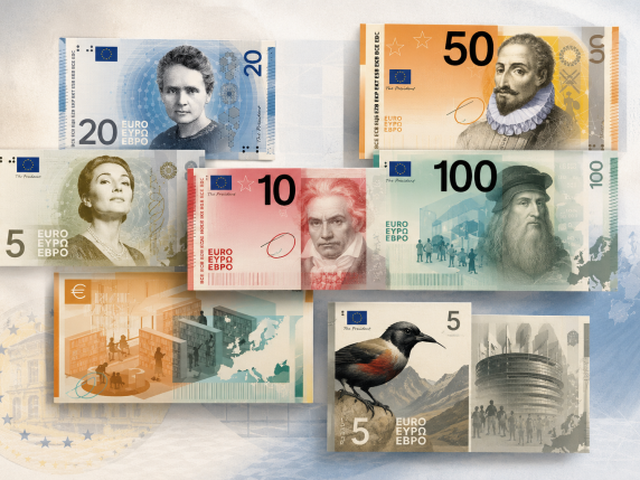 Nga Beethoven te lumenjtë e Evropës: Zbulohen dizajnet e reja të kartëmonedhave euro