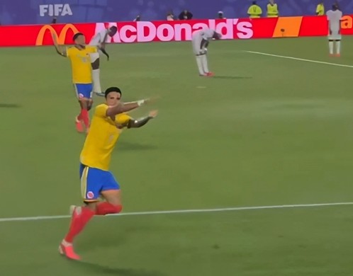 Fitorja e Kolumbisë  VAR i anuloi golin por Luis Díaz festoi si Diogo Jota
