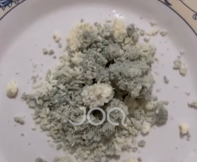 Qytetarja hap djathin e grirë dhe e gjen të mbuluar nga myku