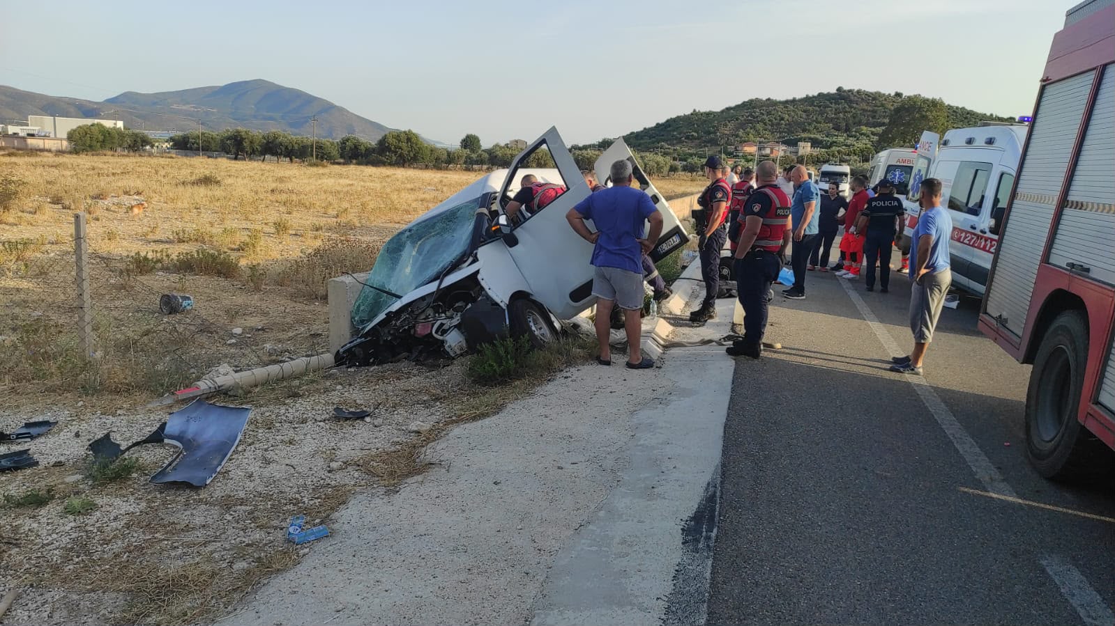 Aksident tragjik në Vlorë–Llogara, një i vdekur dhe 5 të plagosur