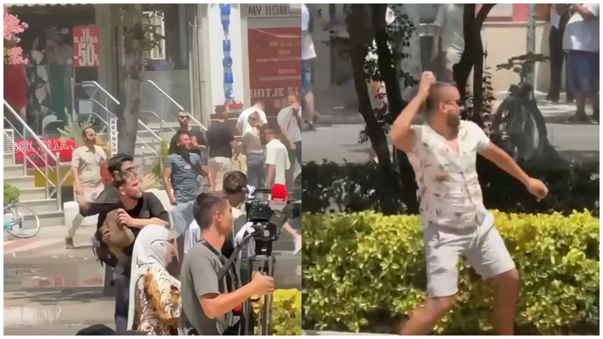 Në krye të detyrës për bukën e gojës  qytetarët u hedhin gurë e tulla policëve