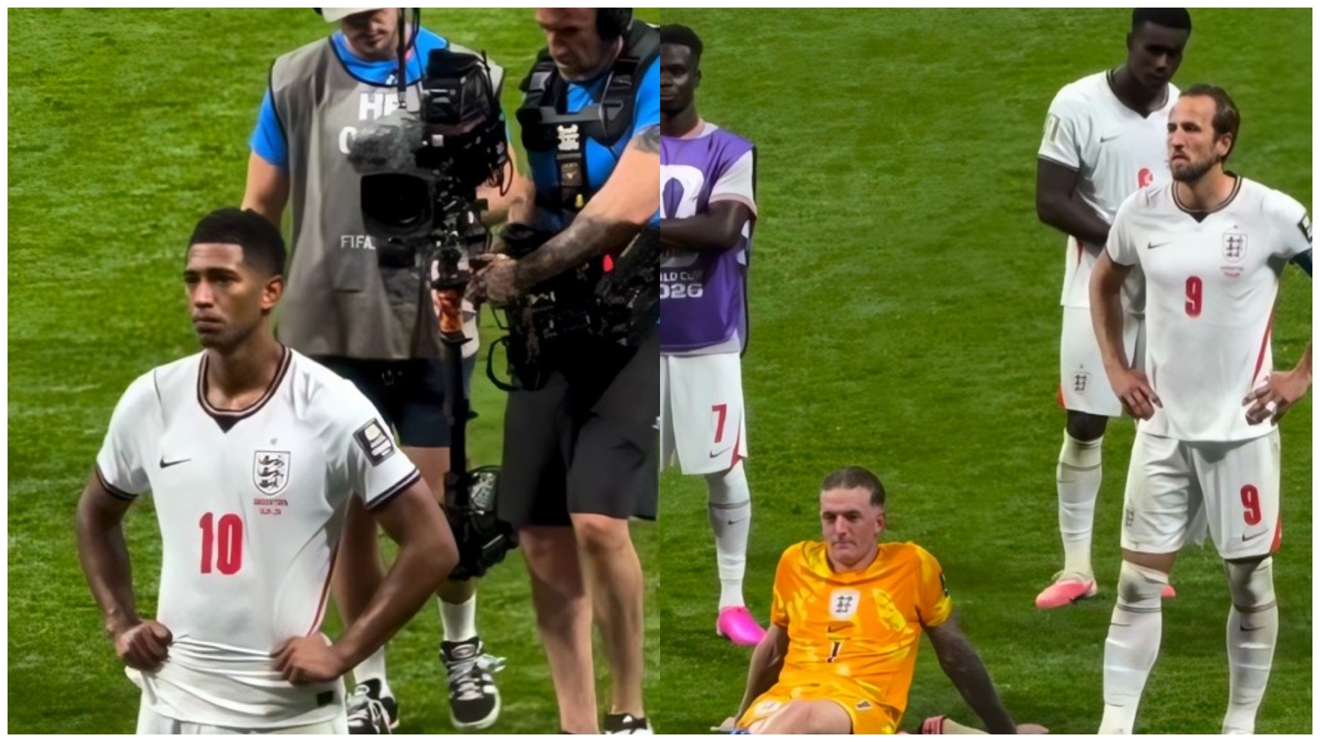 Lot dhe zhgënjim te Anglia  të gjithë futbollistët shpërthejnë në emocione pas eliminimit