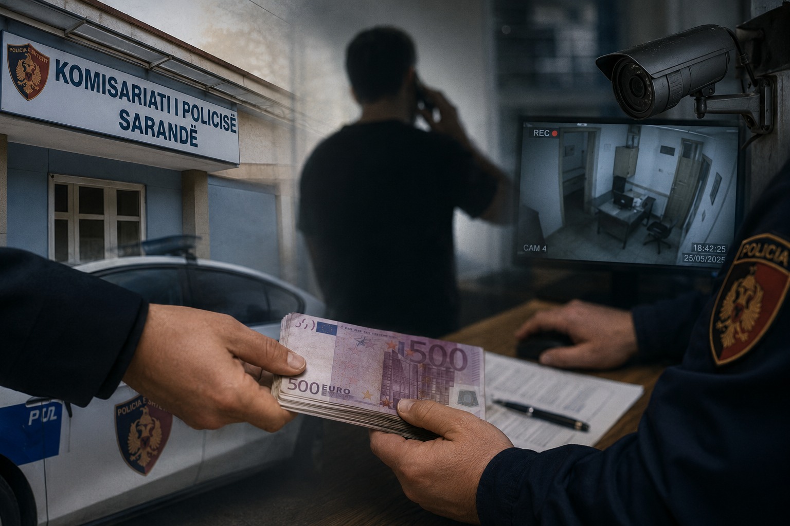 Denoncimi në JOQ  Pretendohet se një qytetari iu kërkuan 5 mijë euro në Komisariatin e Sarandës  kërkohet verifikim nga AMP