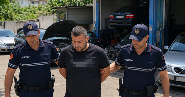 I merrte paratë dhe u nxirrte makinat në shitje: Arrestohet pronari i servisit në Astir
