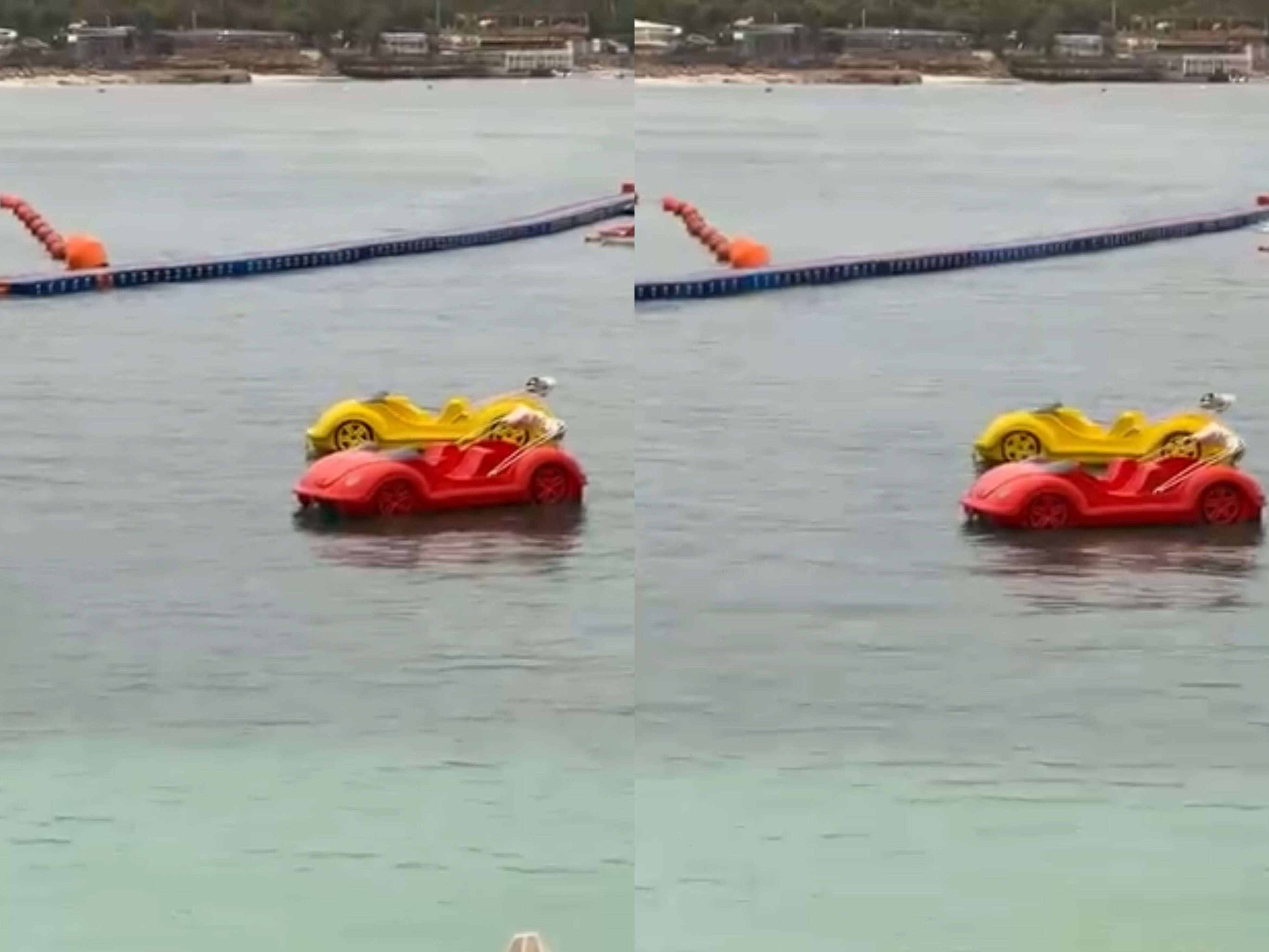 Gonxhja njoftoi heqjen e tyre  rikthehet moli pluskues në gjirin e Bora Borës në Ksamil