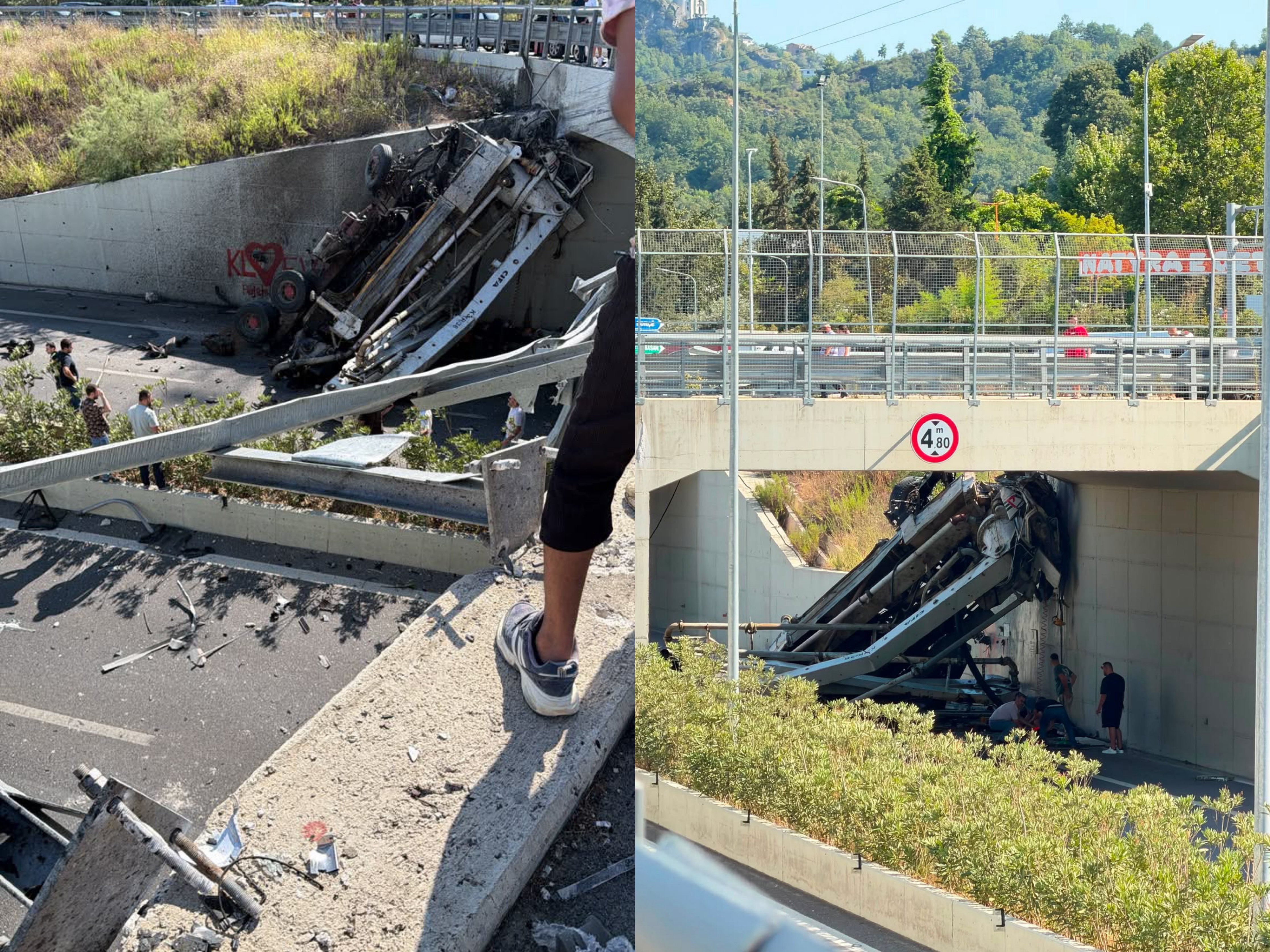 Defekt në frena apo problem shëndetësor i shoferit  pistat e hetimit për aksidentin e betonieres