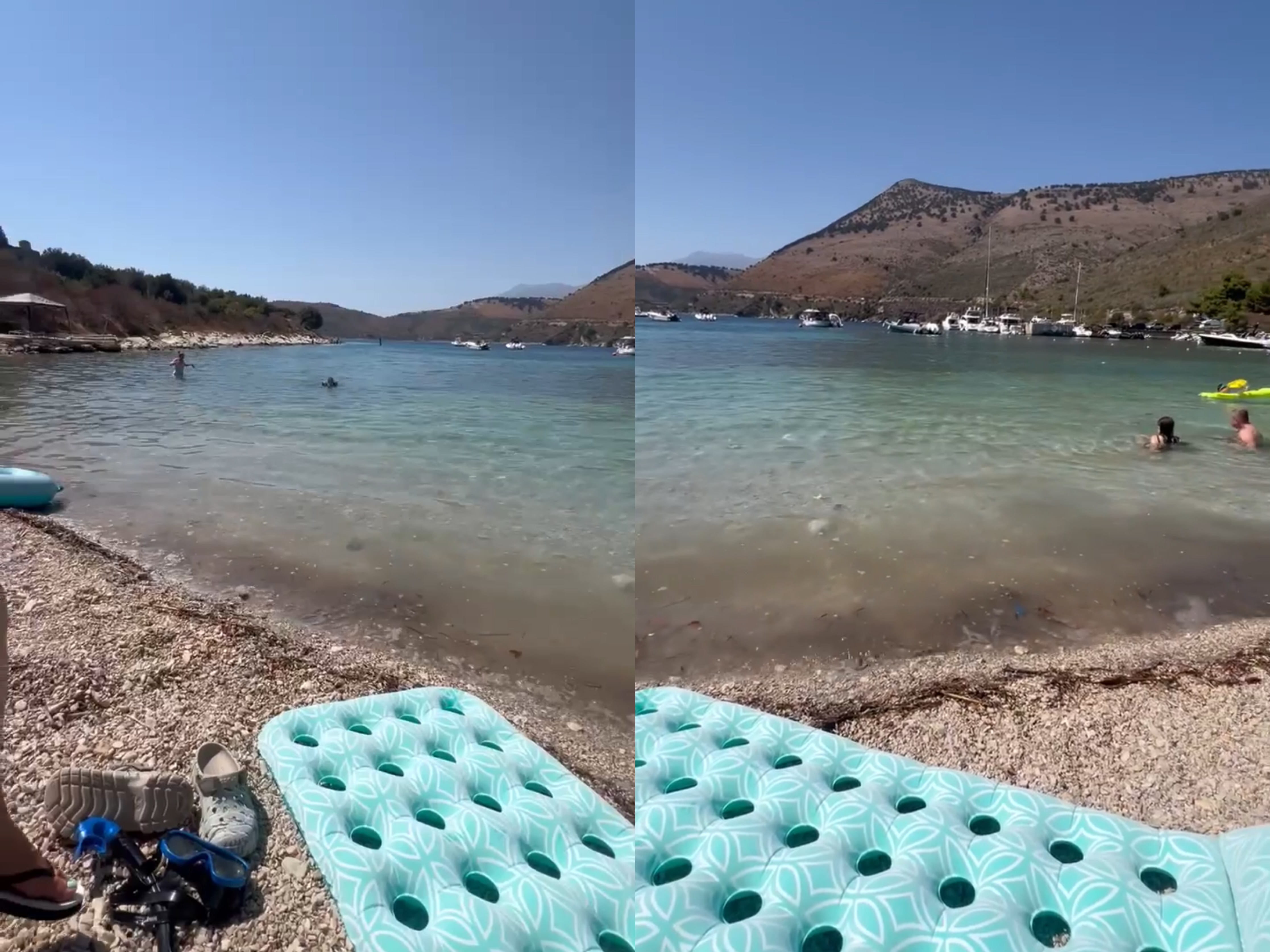 Çfarë i ka ndodhur ujit të kristaltë në Porto Palermo?