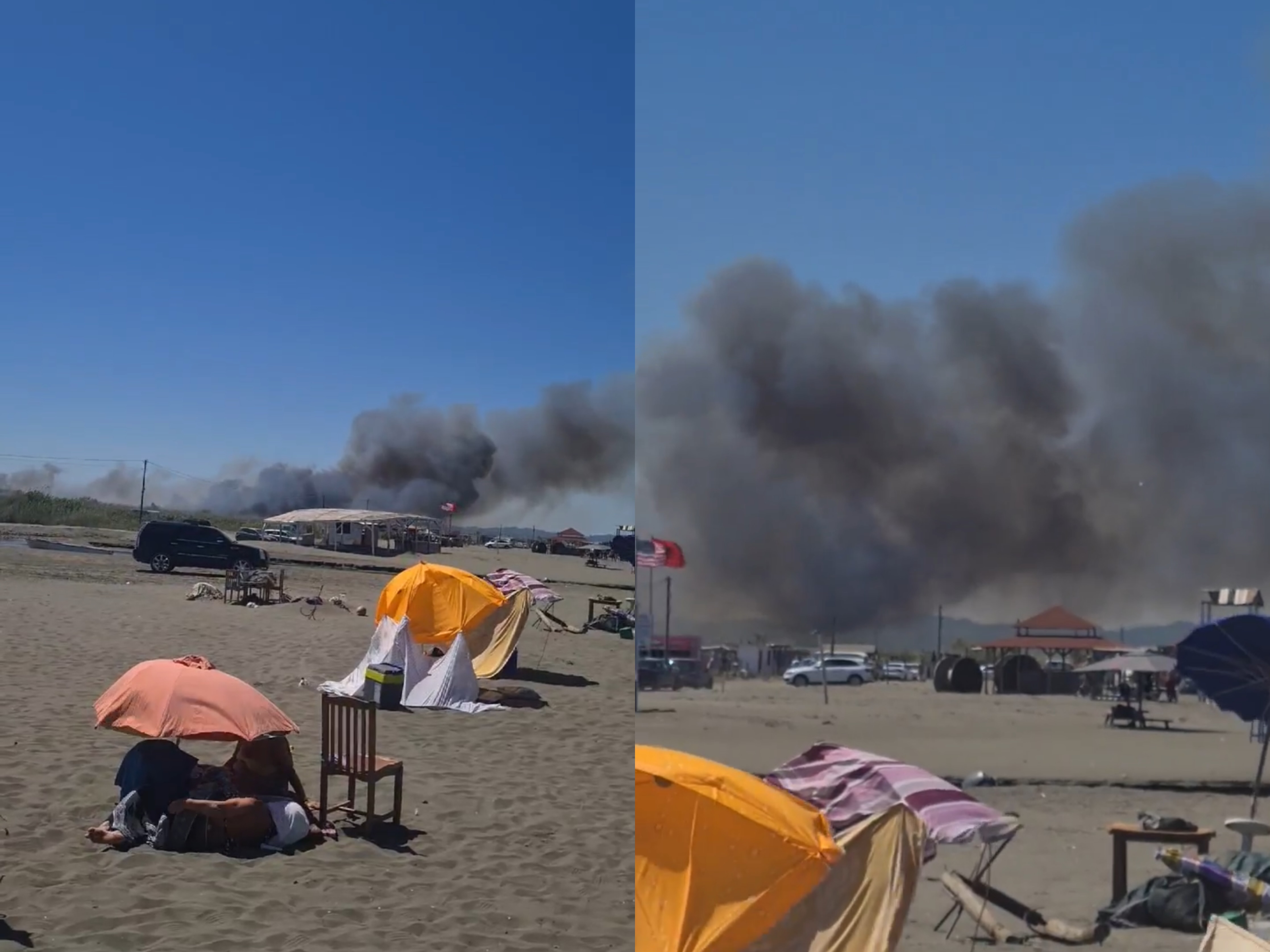 Flakët përfshijnë parcelat në Tale 2  në rrezik banesat dhe lokalet