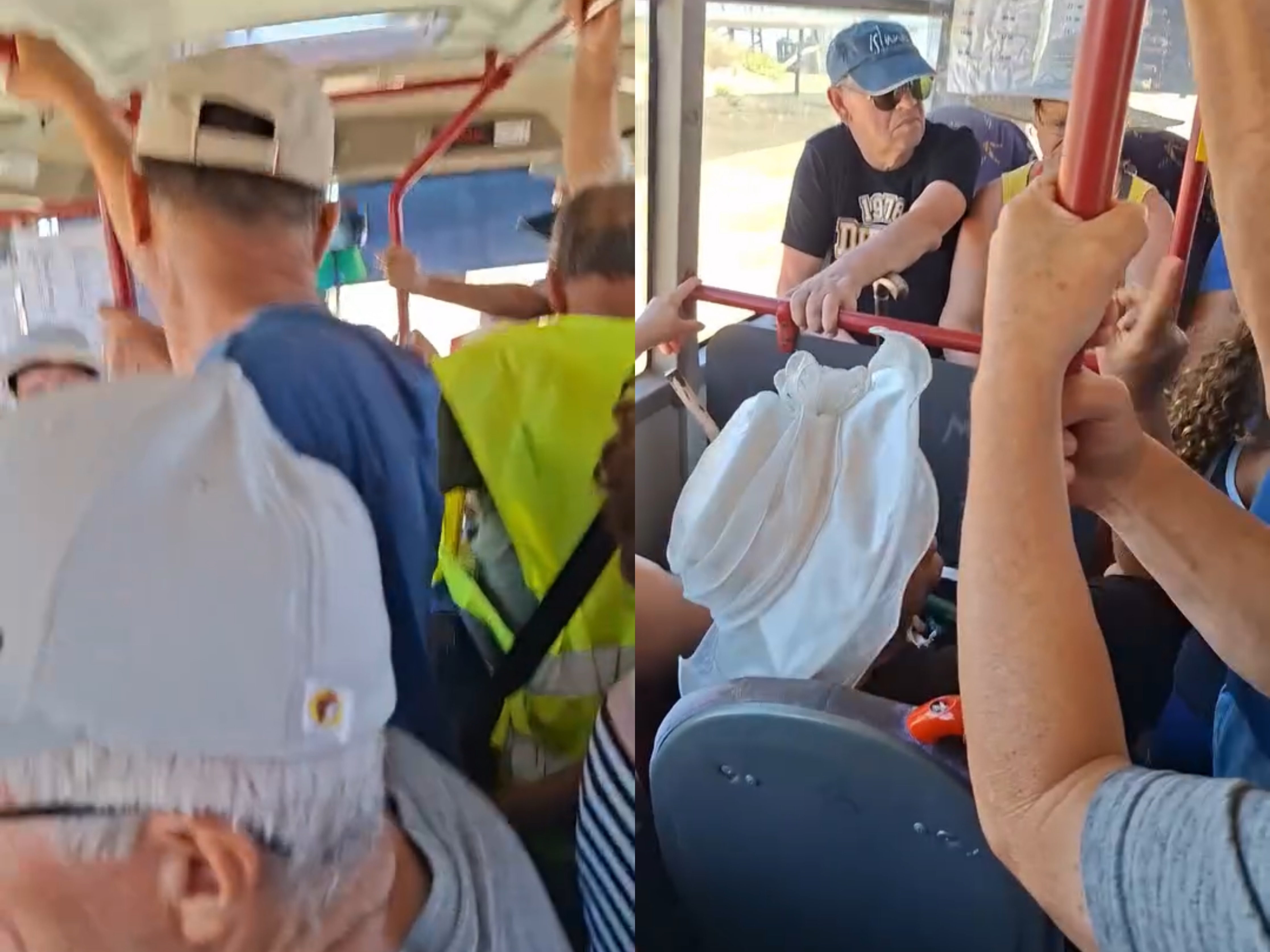 Pasagjerë apo sardele  autobusët për në plazhin e Darëzezës të mbingarkuar