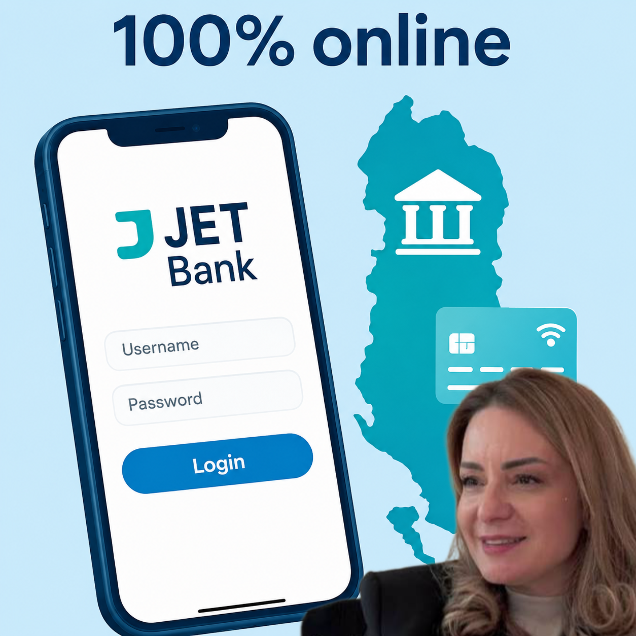 Banka  fantazmë  izraelite merr në dorë të dhënat e shqiptarëve  kush fshihet pas JET Bank  Fatbardha Rino dhe rreziqet e bankimit online