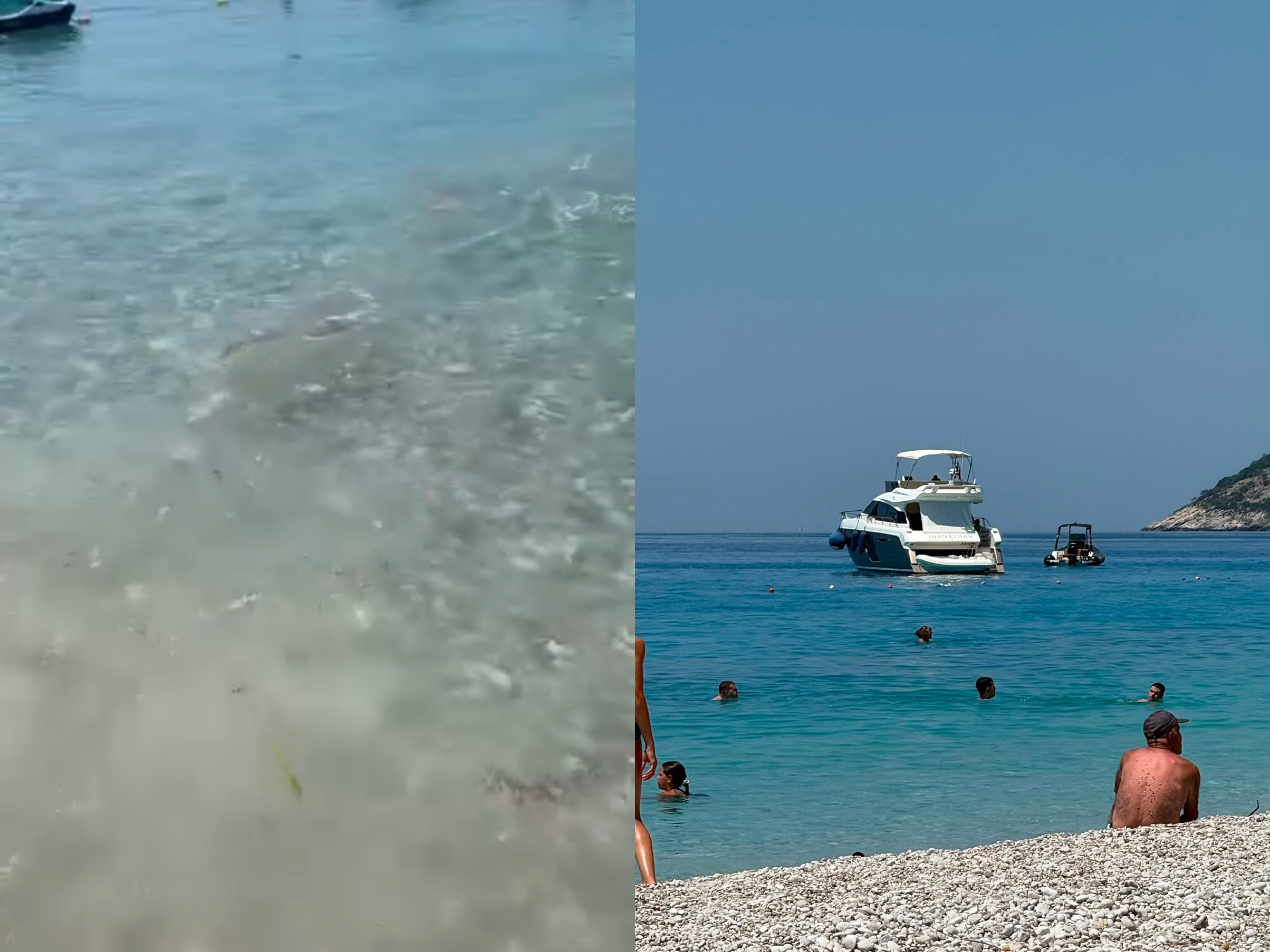 Turizëm elitar në Palasë  Anijet derdhin ujërat e zeza në det dhe largohen të qeta