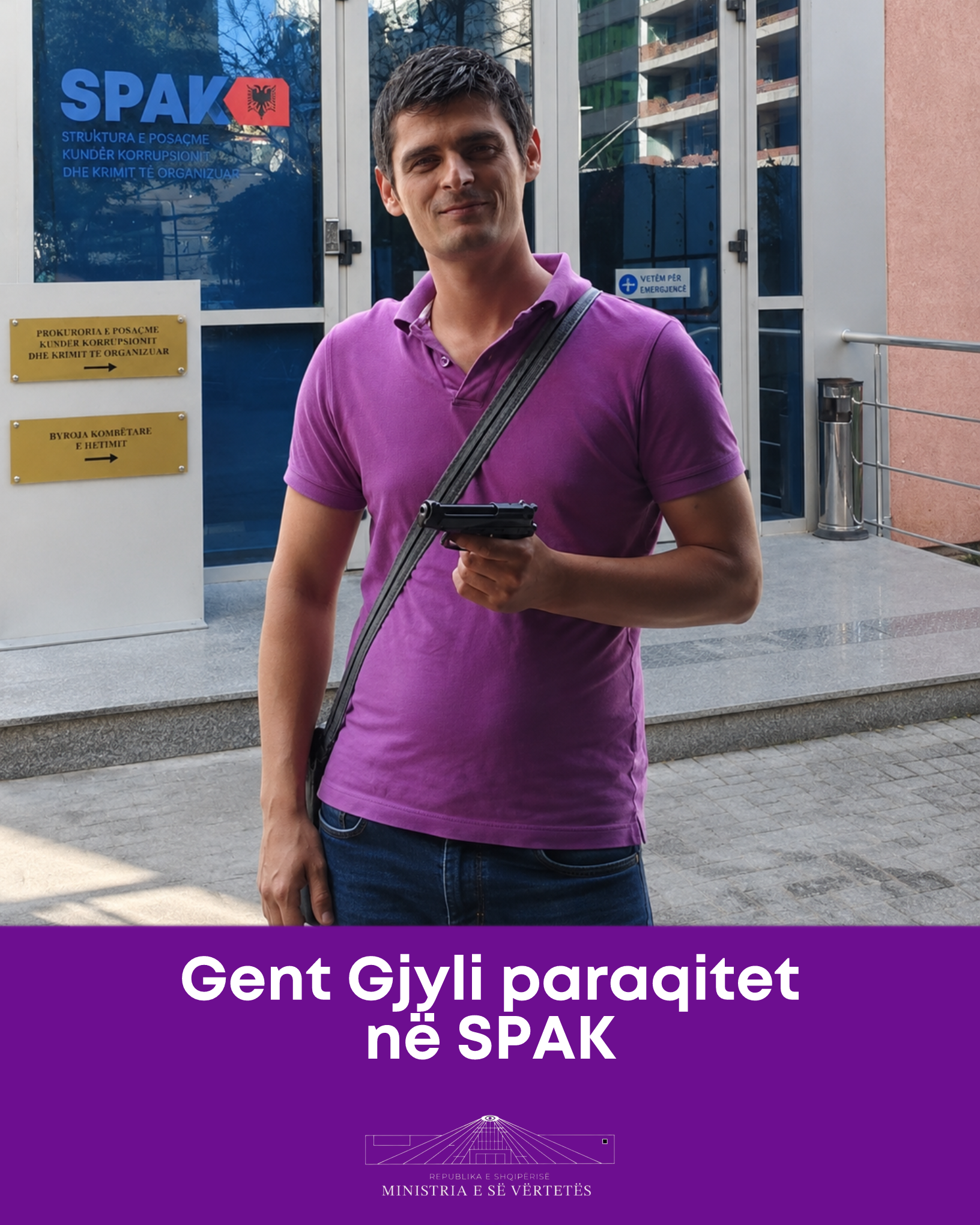 Gent Gjyli paraqitet në SPAK