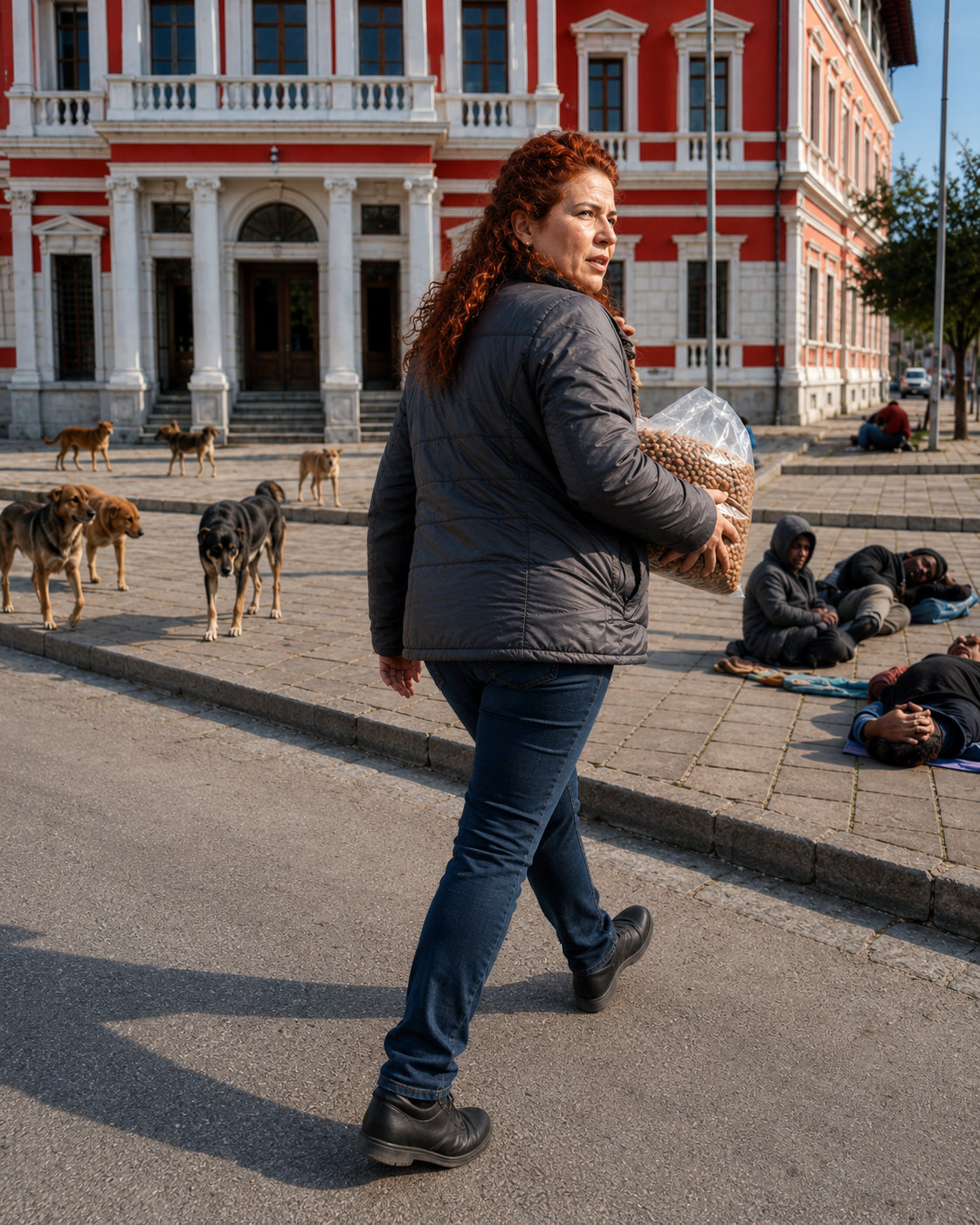 Brruna e Vlorës vjedh ushqimin e qenve të rrugës  lë pa çati mbi kokë të mjerët e pastrehë