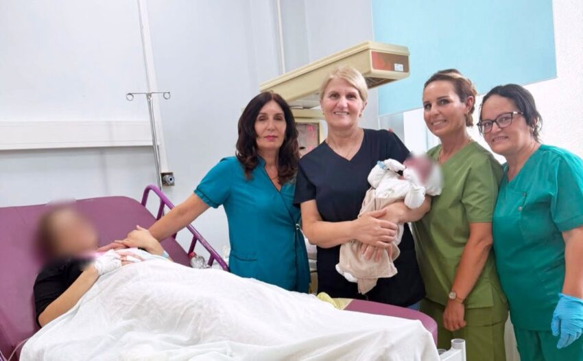 Në spitalin e Mitrovicës foshnja lind mbi 5 kilogramë
