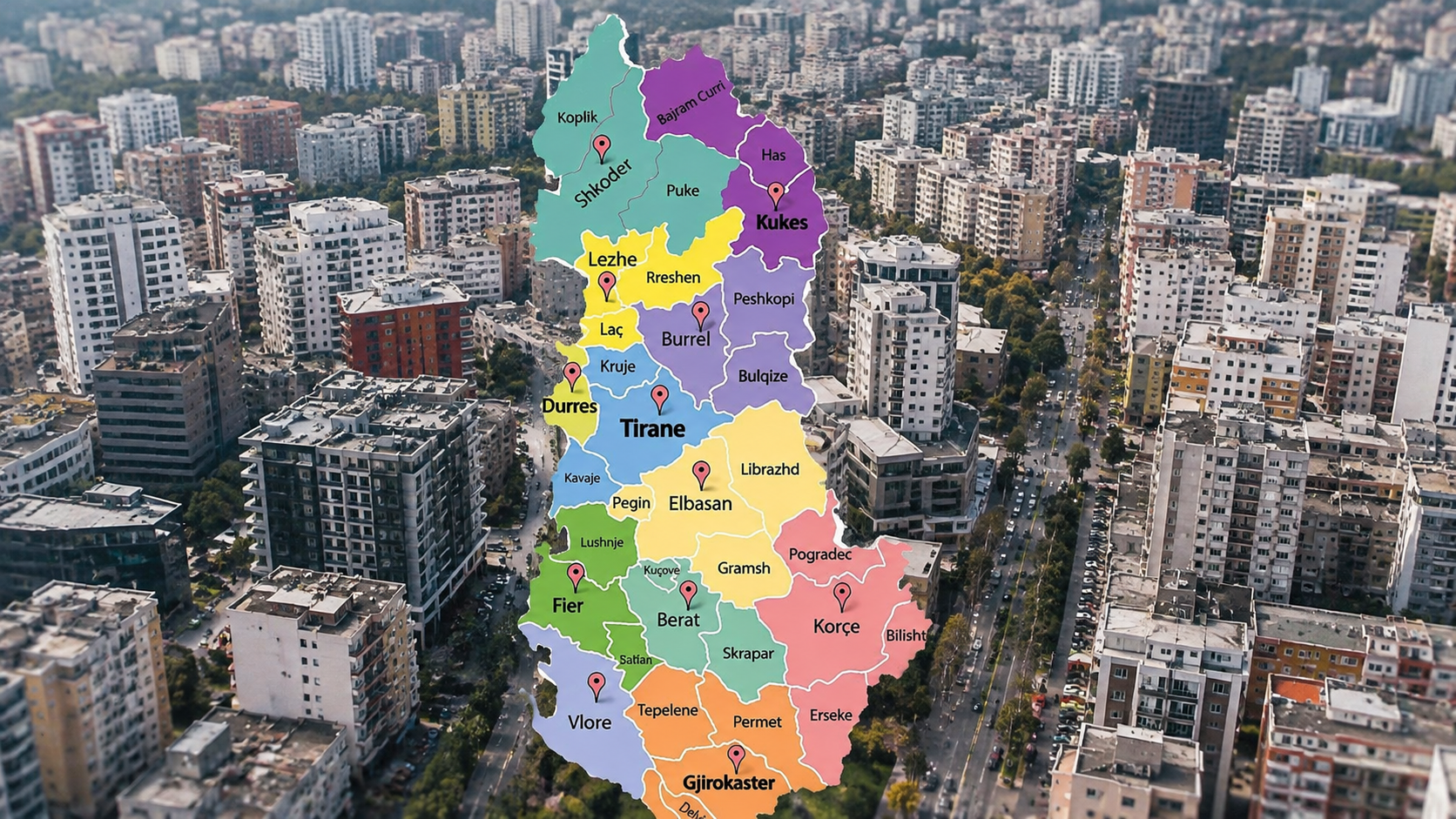 Qytetet më të “shkreta” në Shqipëri