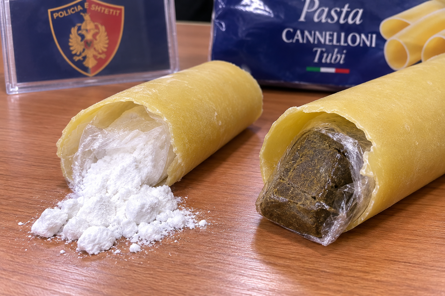 17 porcione me ko*ainë dhe 13 me hashash për Oltjon Asllanin ishin futur në makarona tub