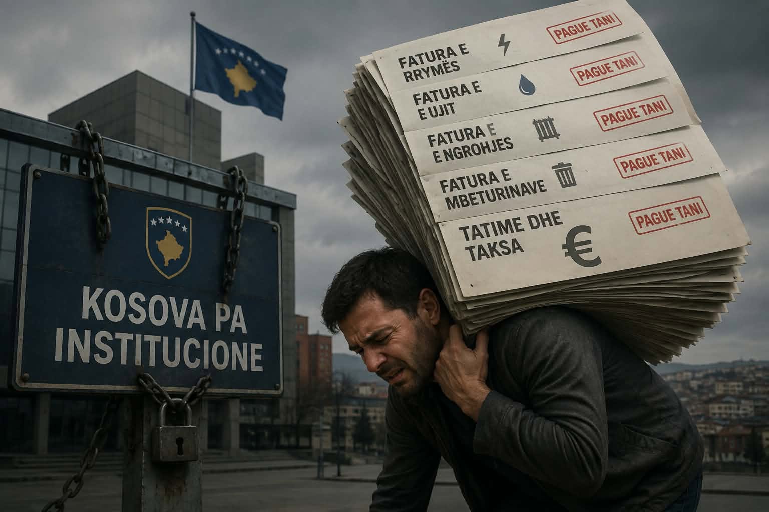 Kosova pa institucione, qytetarët me fatura gjithnjë e më të larta