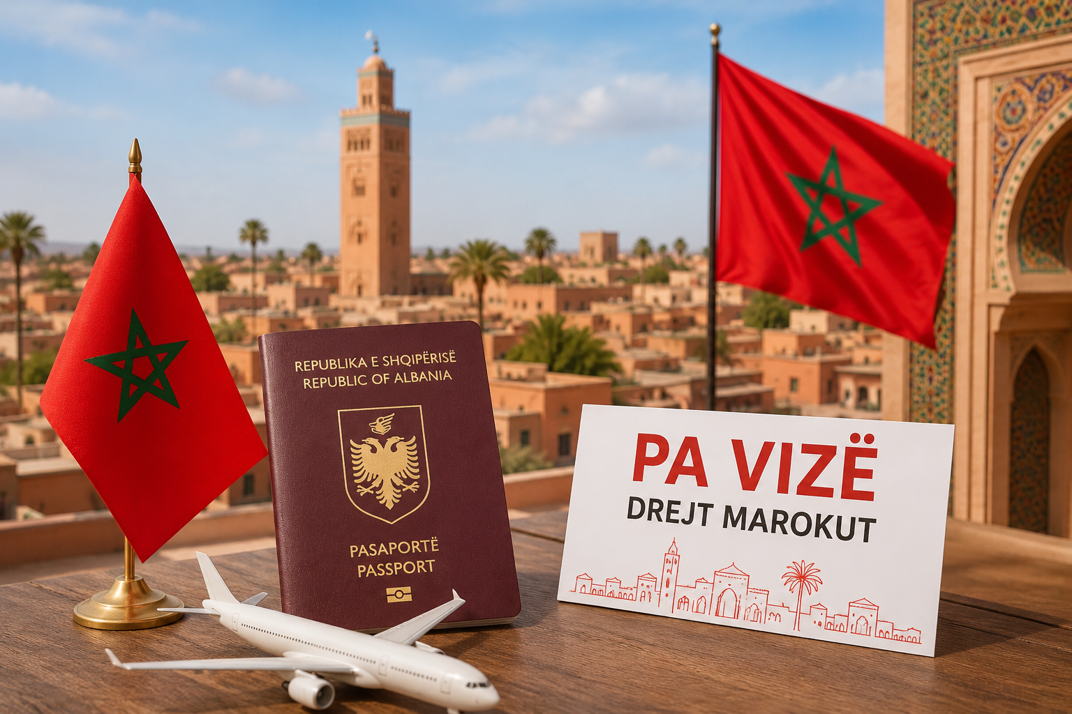 Marokenët heqin vizat për shqiptarët