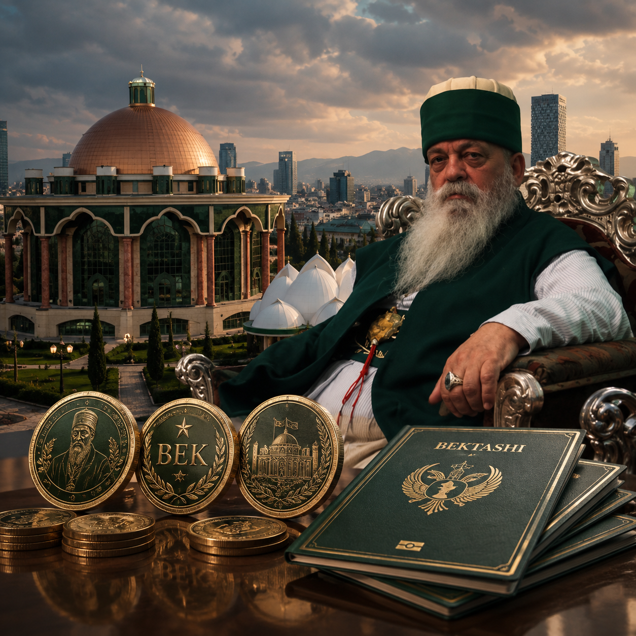 Shteti Bektashi në Tiranë, përgatiten pasaportat dhe monedha “bek”