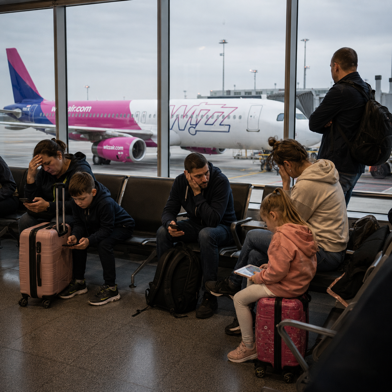 Denoncimi në JOQ për vonesën e fluturimit Londër Tiranë  reagon Wizz Air  Shkak ishte një problem teknik 