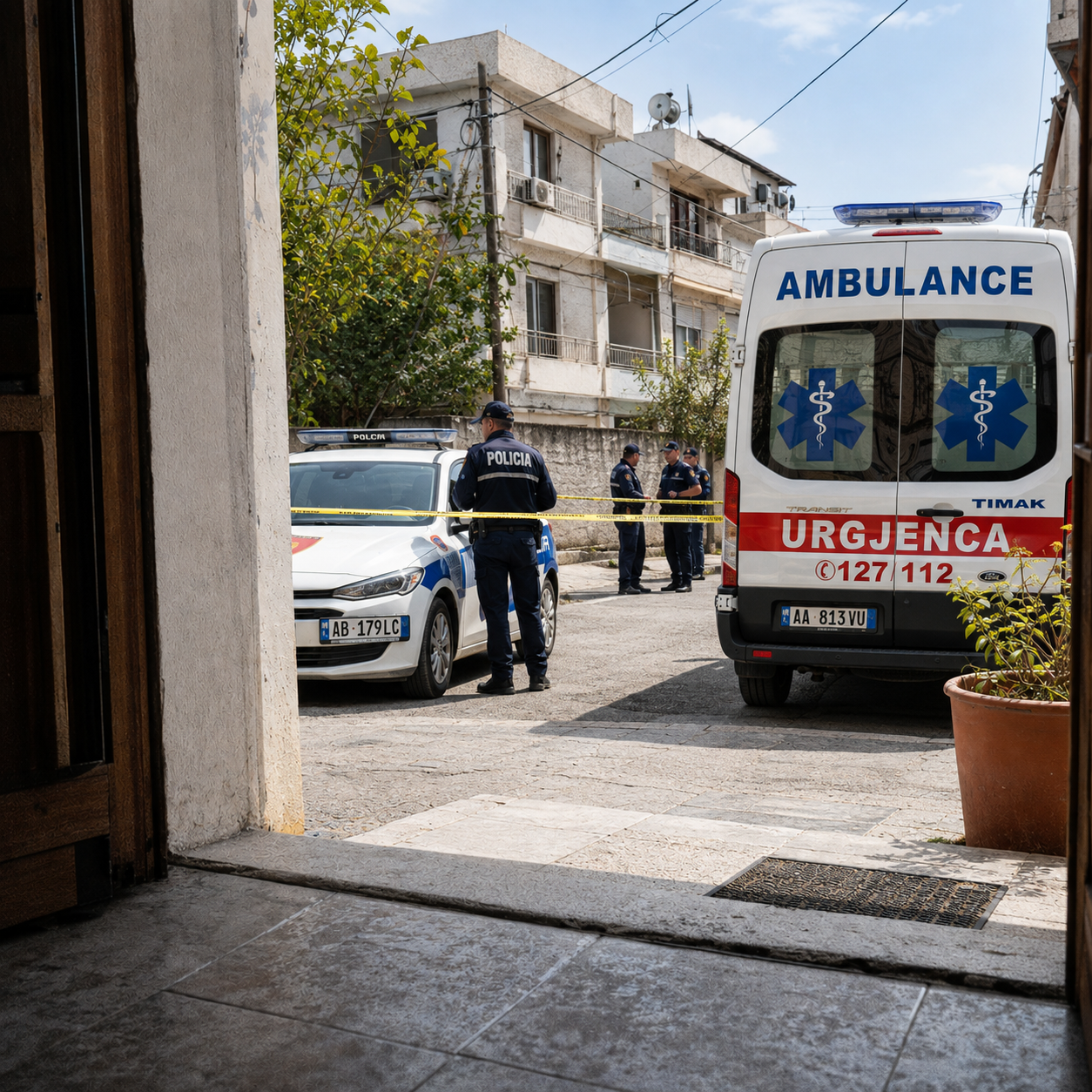 Durrës: Sherr në familje, burri godet me thikë bashkëshorten