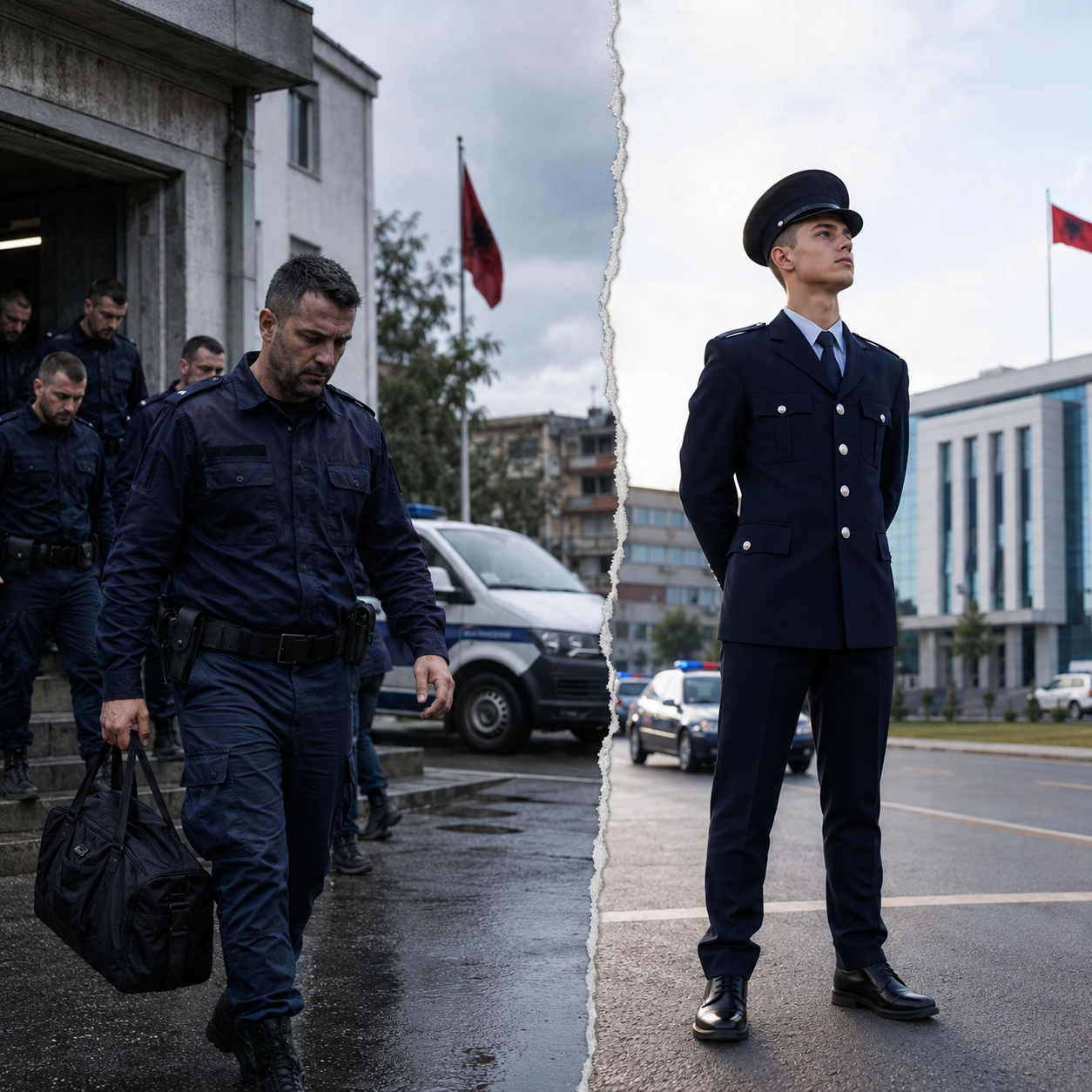 A po zbrazet Policia nga efektivët me shumë vite eksperiencë?
