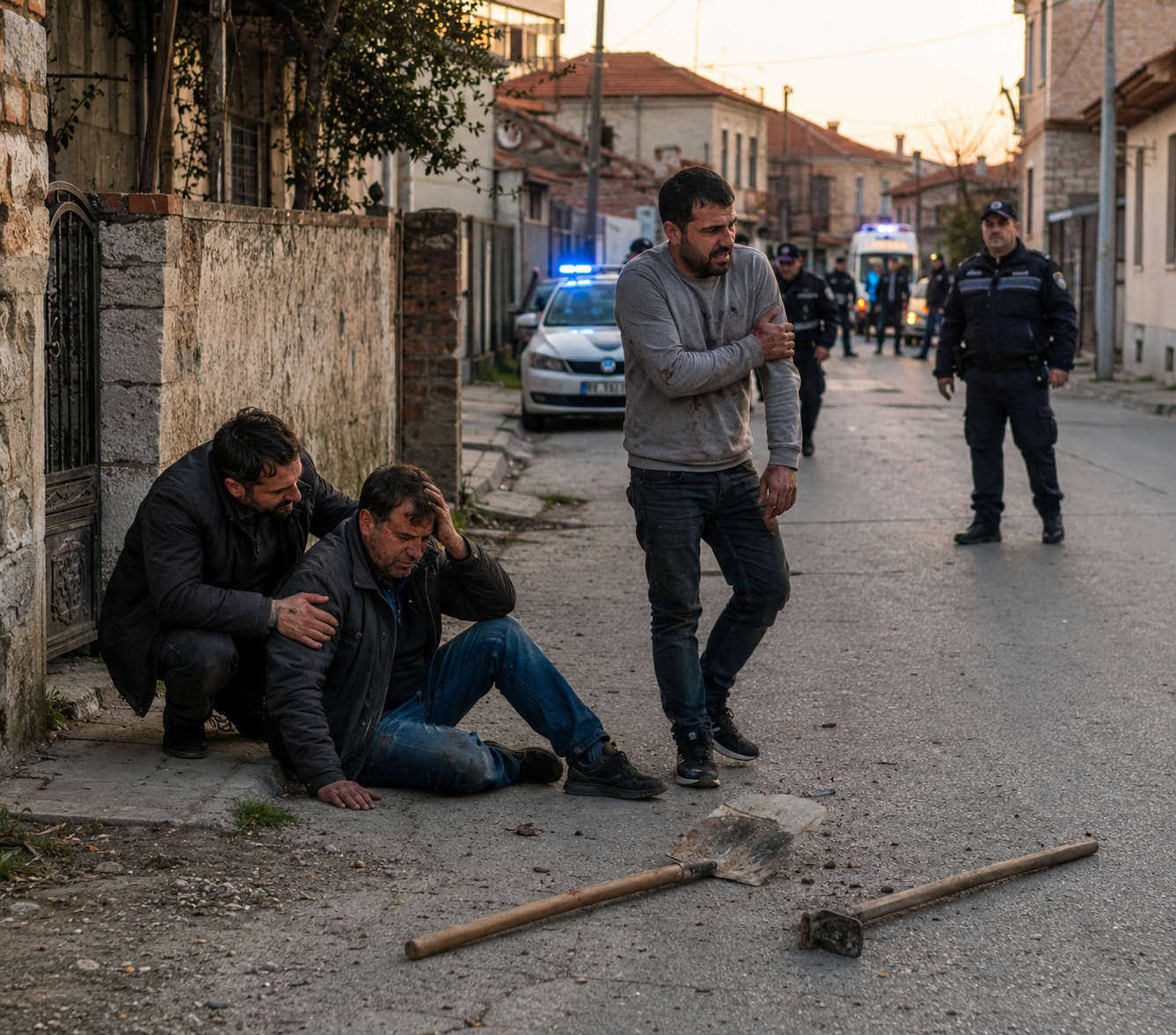 Korçë: Përleshje me lopata e sende të forta, dy persona përfundojnë në spital