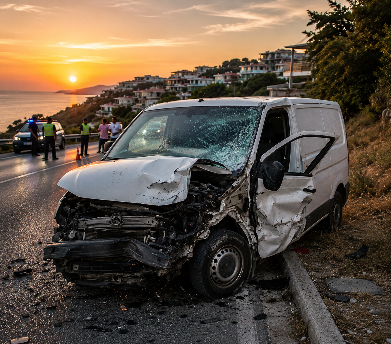 Aksident fatal në Ksamil