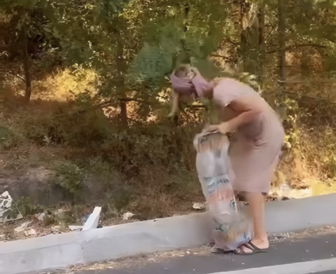 Shqiptarët dhe maqedonasit e hanë turpin me bukë, turistja u mbledh mbeturinat