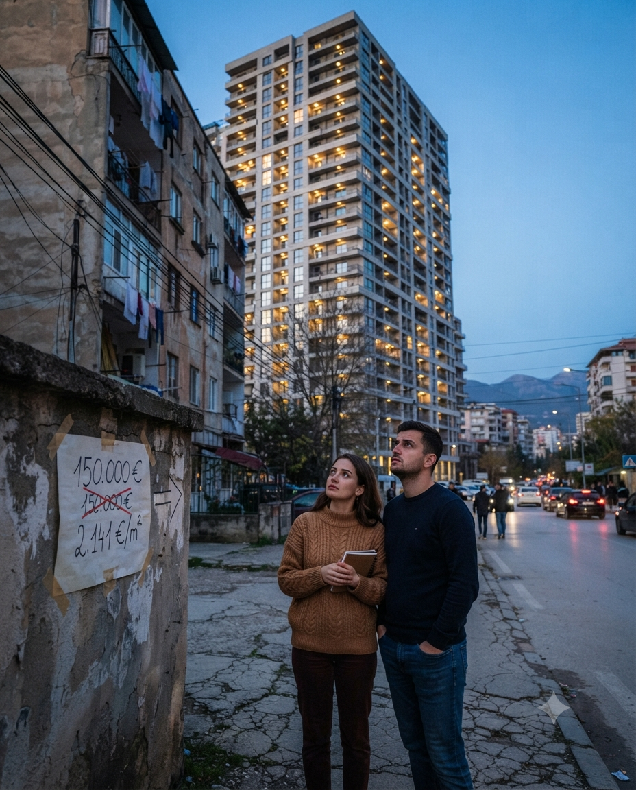 Shqipëria  ndër vendet më të shtrenjta në botë për të blerë shtëpi
