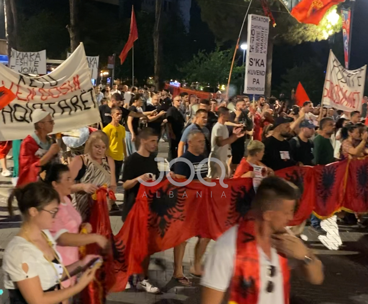 Diaspora mbush sheshin, nis marshimi në ditën e 77-të të protestës qytetare