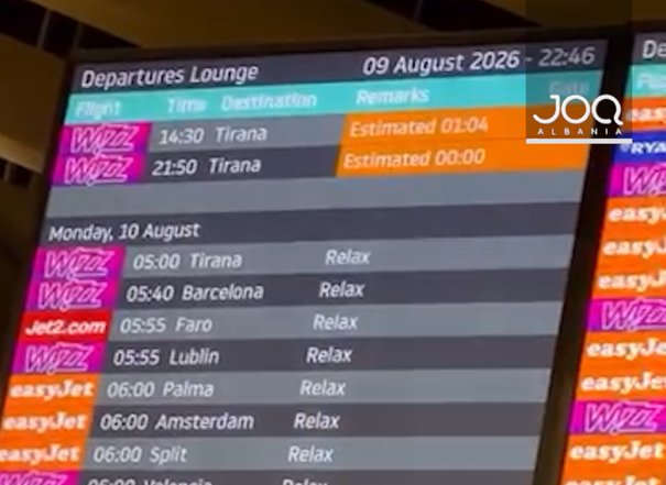 Wizz Air torturon pasagjerët e linjës Londër-Tiranë: Kemi 12 orë që presim pa asnjë shpjegim!