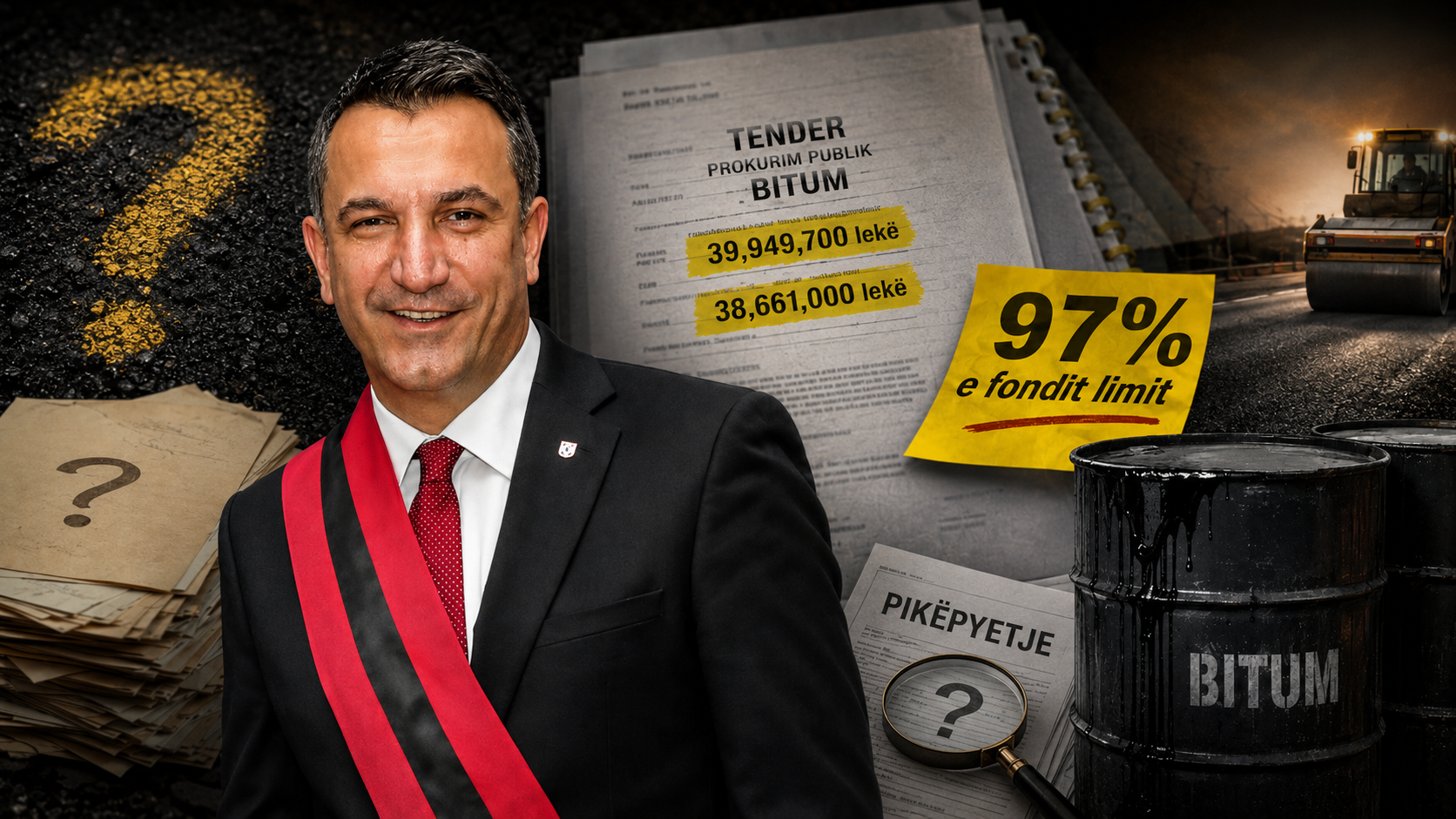 SI SOT/ Tenderi i bitumit të Veliajt, kur Bashkia i dha Resulit rreth 500 milionë lekë