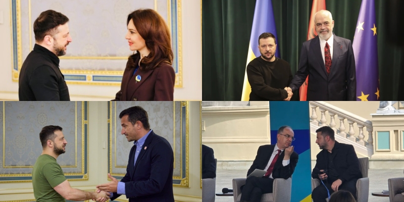 Zelensky gëzoi Vuçiçin duke dalë kundër Kosovës, pse hesht Rama?