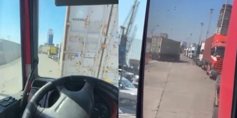 Trafik kilometrik, kaos çdo mëngjes në Portin e Durrësit