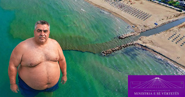 Blendi Gonxhja bën kakën te Gjiri i Lalzit