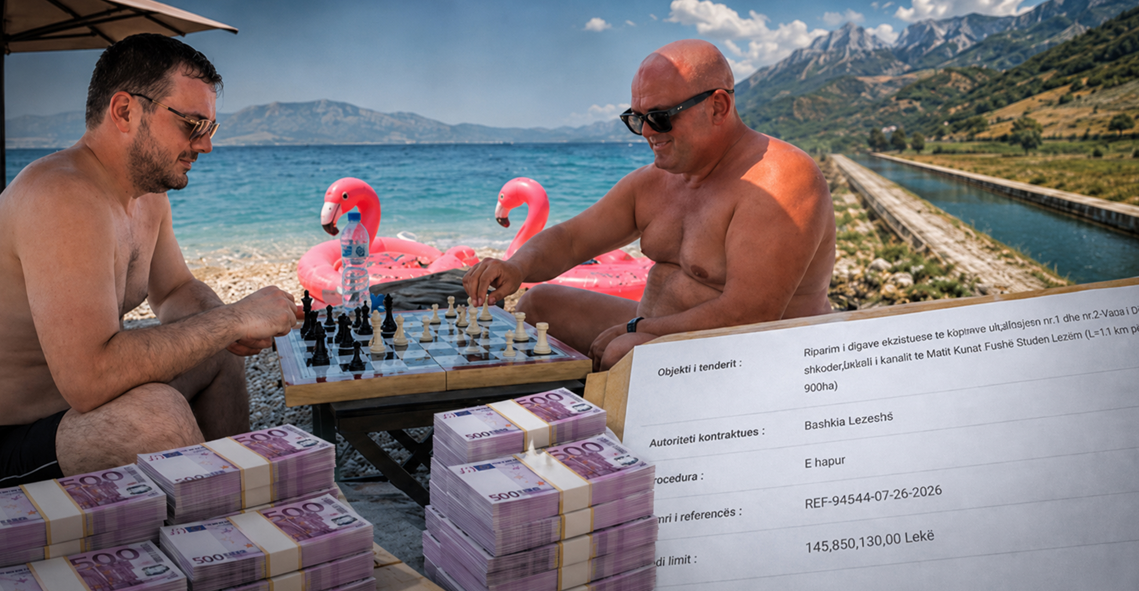 “Qoka” e plazhit me strategji shahu: Tender 1.5 milion euro për Fushë-Studen