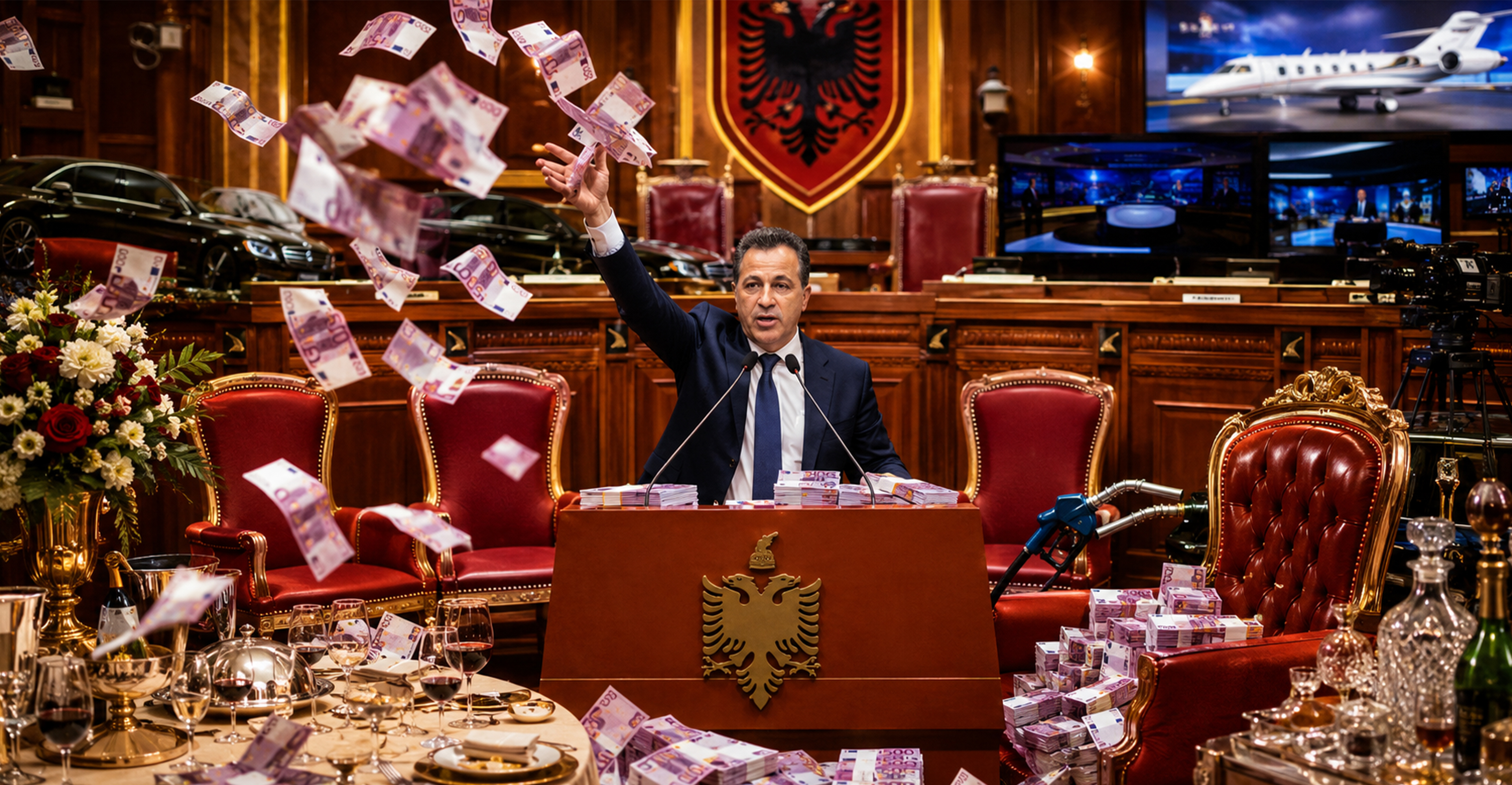 Luks marramendës: Peleshi hap thesin, mbi 850 mijë euro për udhëtime e karrige