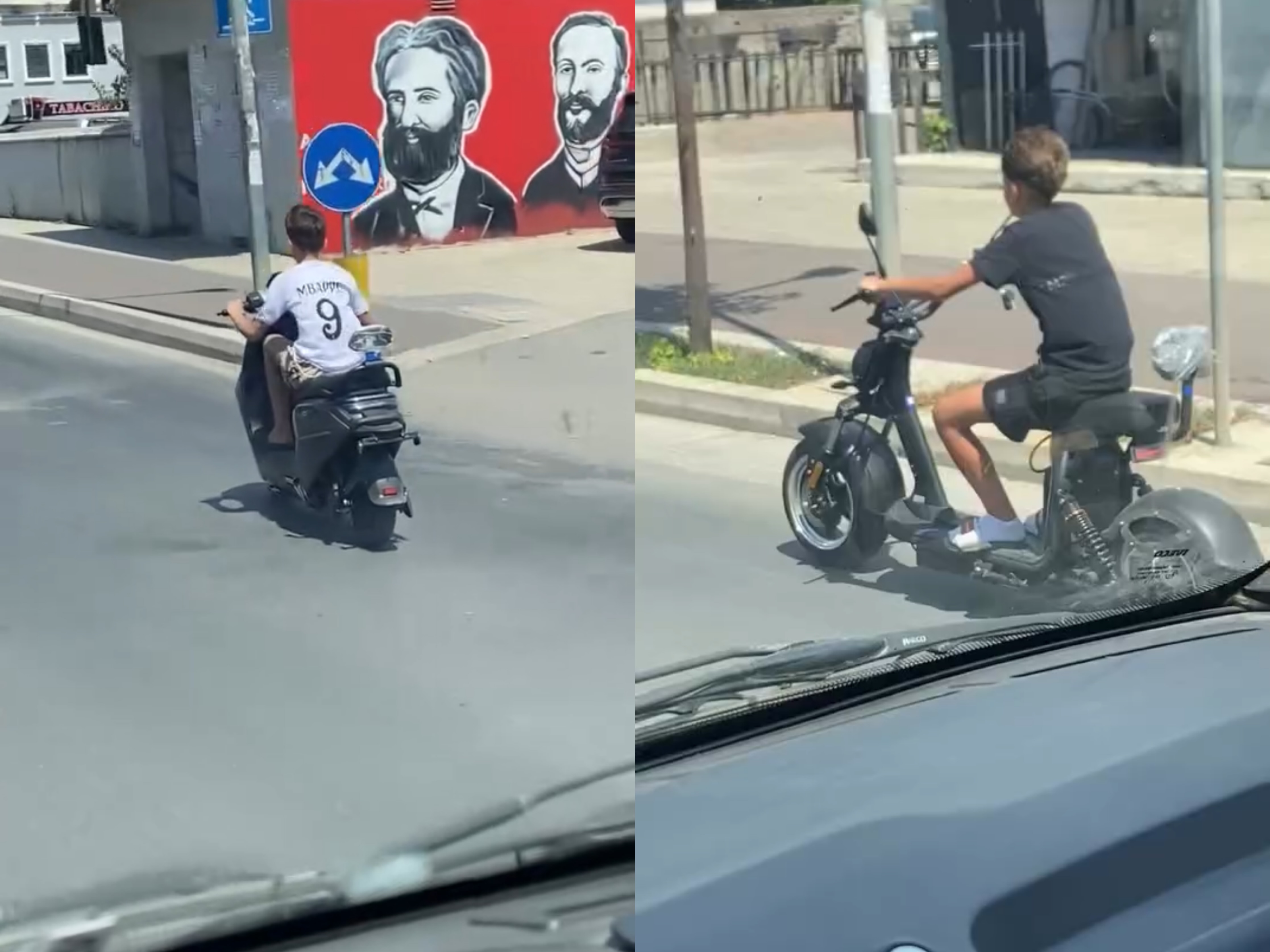 Të miturit me motorë elektrikë rrezikojnë jetën në mes të trafikut