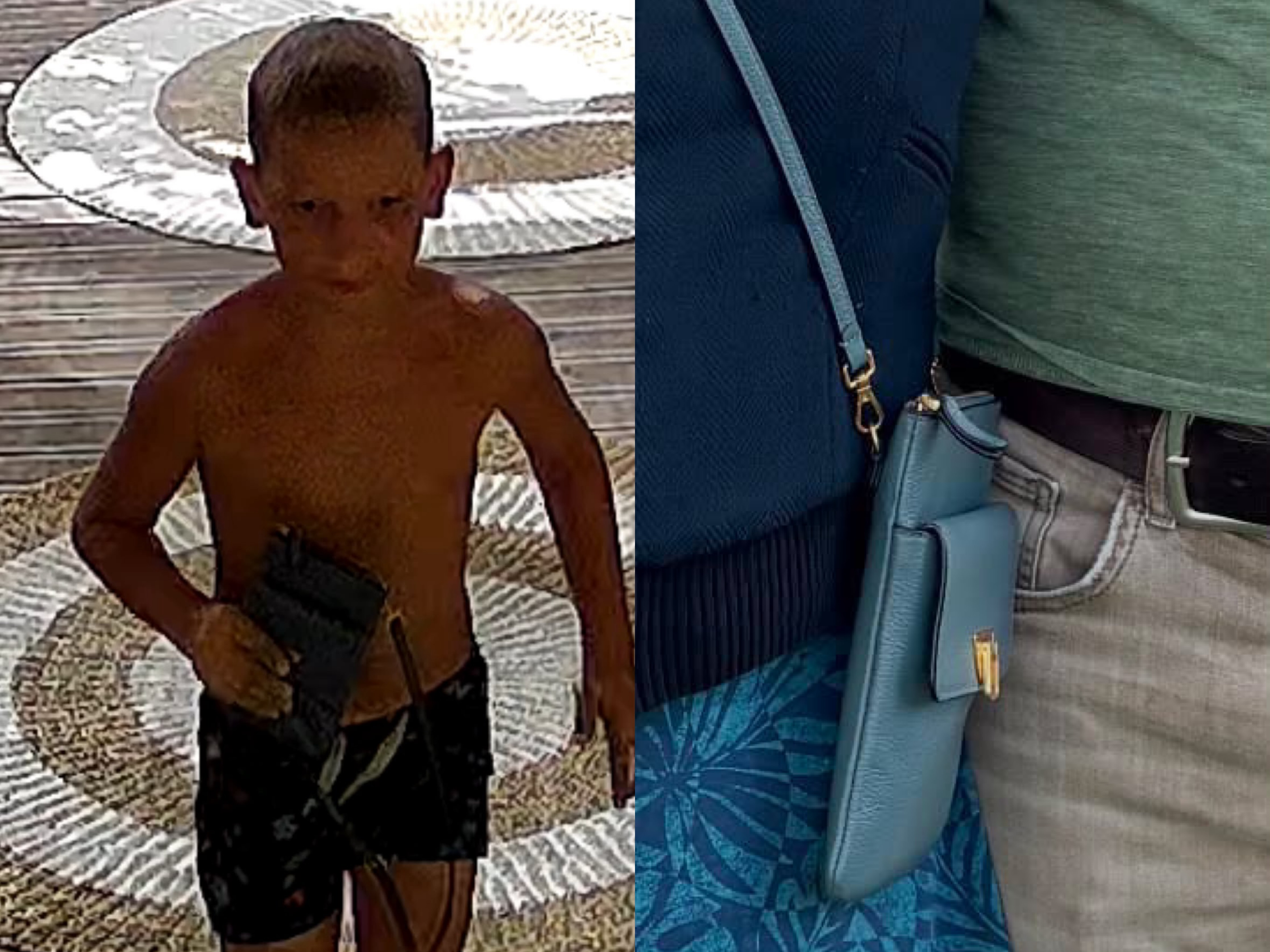 Vogëlushi në plazh i vjedh çantën turistes dhe ikën me vrap