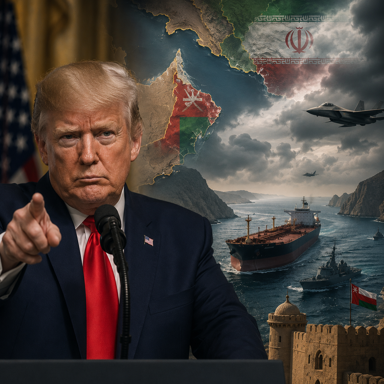 Trump kërcënon Omanin me bombardim