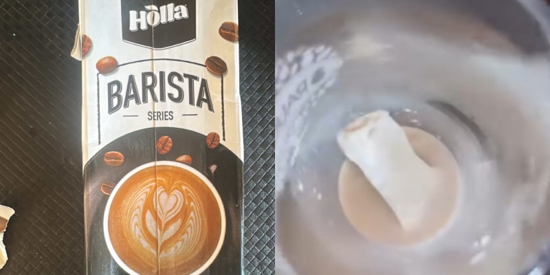 Qytetari blen qumësht “Barista”: Kur e hapa doli si gëlqere